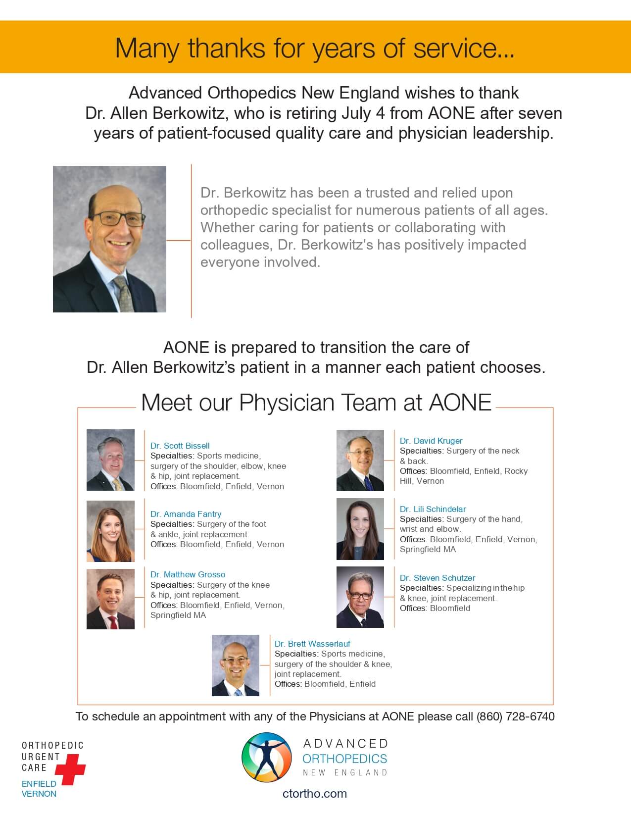Legacy provider description for Dr. Allen Berkowitz